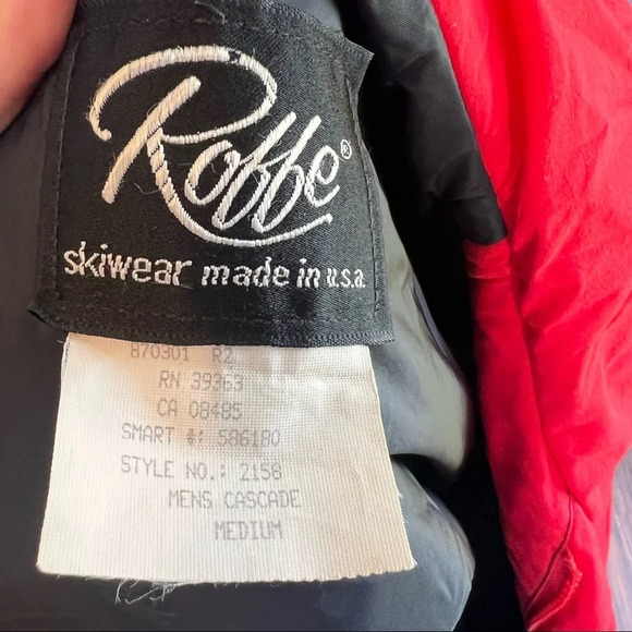 Robbe Vintage Red Ski Coat - Picture 11 of 11